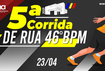 👉👏👍🚀📢🚨🚔🚐🚑 🏃🏻‍♂️🏃🏾‍♀️💨*AS INSCRIÇÕES PARA A 5ª CORRIDA DE RUA DO 46 BPM SE ENCERRAM SEXTA-FEIRA (DIA 31/03).*