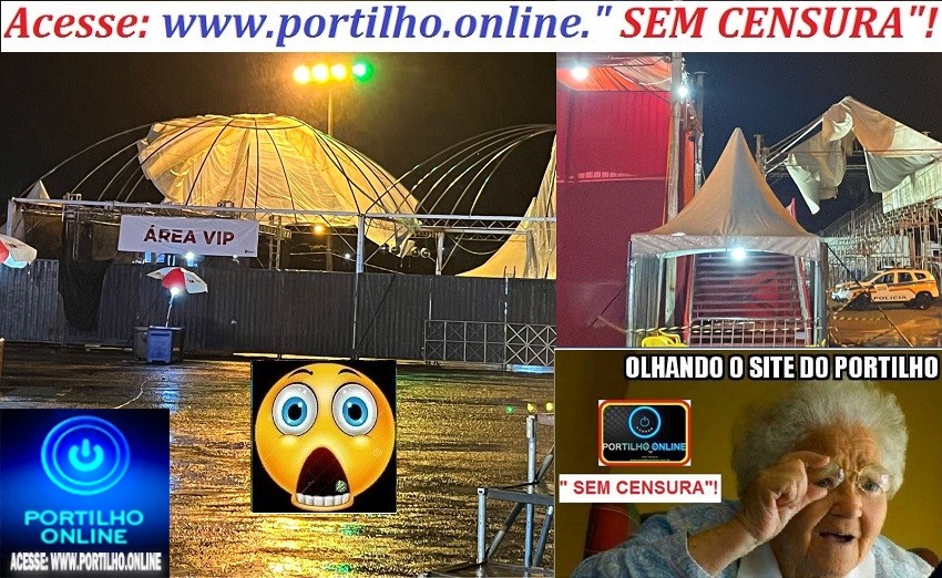 👉📢🧐🧐⚡💥⛈🌧💨🌬🌪💦☔🌦 EXPÔ-GUIMA!!! VENDAVAL!!! TEMPORAL!!!  ARRANCA COBERTURA DO PALCO CENTRAL E CANCELA SHOW DE GUILHERME E SANTIAGO!!!