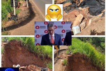  👉📢🤔🕳🚨😳😮😡😠👎👎👎MG 230 PROXIMO AO TREVO DA BR 365 ESTA DESMORANANDO. CADÊ O GOVERNADOR E O “ FINADO D.E.R “????