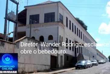 👉👉👊✍👏👏👏👏👏👏🧐🔎👀🤝DIRETOR DA ESCOLA DOM LUSTOSA ESCLARECENDO SOBRE O BEBEDOURO….