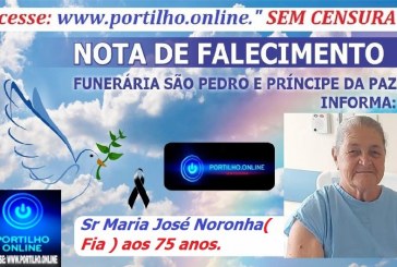 👉 LUTO!!! ⚰🕯😔😪⚰🕯😪👉😱😭😪⚰🕯😪 NOTA DE FALECIMENTO … Faleceu em Uberlândia-MG a Sr Maria José Noronha( Fia ) aos 75 anos. … A FUNERÁRIA SÃO PEDRO E VELÓRIO PRÍNCIPE DA PAZ INFORMA…