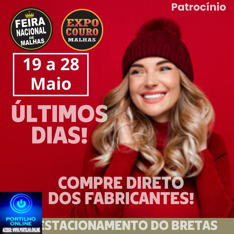 👉📢🙌👍👏💼👜👛👖🧥👕👚🎒NÃO PERCAM! OS DOIS ULTIMOS DIAS SABADO E DOMINGO DA MALHAS E A EXPOCOURO MALHAS