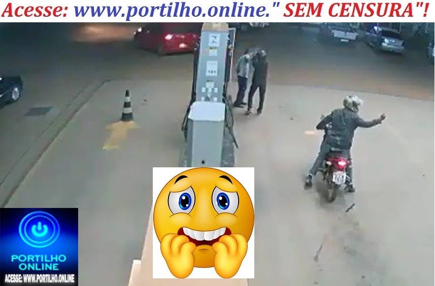 👉📢🔫🚓🕯🚨😳⚖🚔💥🔥💥PÁ … PÁ … PÁ … PÁ … PÁ … Vídeo chocante: frentista é rendido e leva tiro na cabeça durante assalto