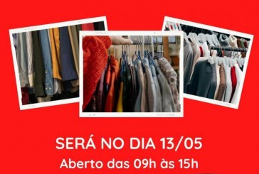 👉👏👍🙌🧥👕👚👘👢👜👛👗👖👞👟🧢👓 BAZAR SOCIAL ÁGAPE BENEFICENTE!!!! NESTA SABADO DIA, 13/05/2023 NA SEDE DA IGREJA, NA AVENIDA FARIA EPREIRA.