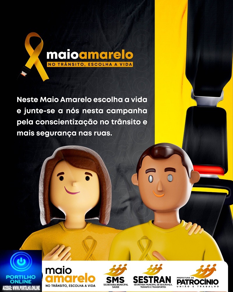 👉NOTÍCIASSSSS DA PREFEITURA👏✍🔎🙌🚧🚦🚀📐Iniciada as ações da campanha Maio Amarelo 2023