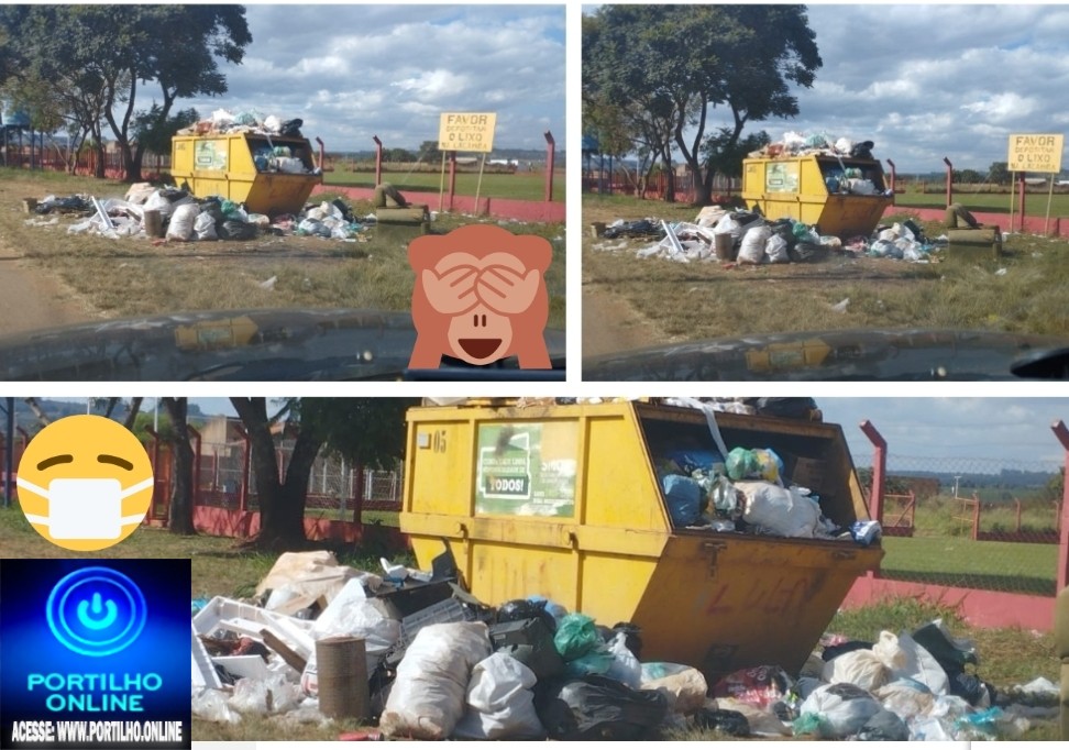 👉? TEJUCO🤢🤮💩👎📢😱🧐🕵🔎Portilho posta aí a caçamba de lixo comunidade de Tejuco  se Não está recolhendo o lixo.