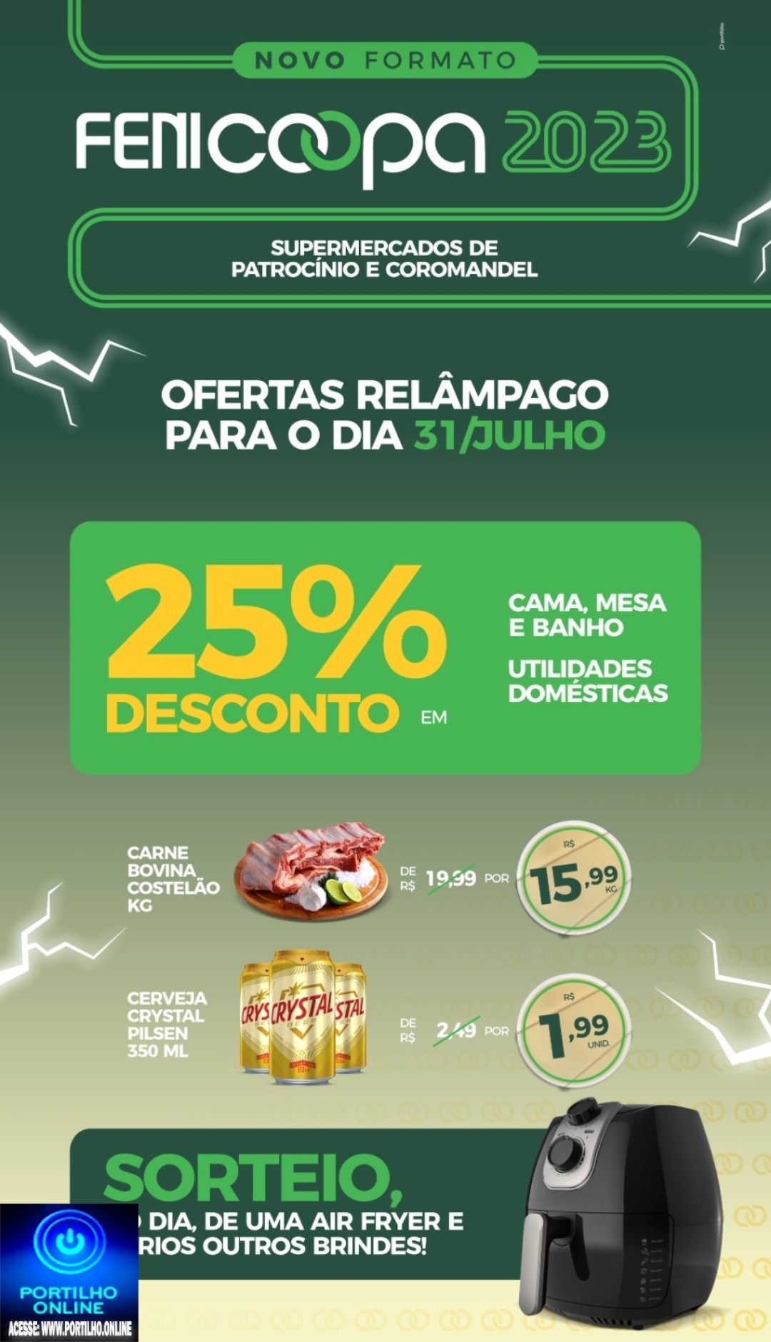 👉👏👍🙏CONFIRA AS OFERTAS RELÂMPAGO DOS SUPERMERCADOS COOPA PARA O DIA 31/JULHO.