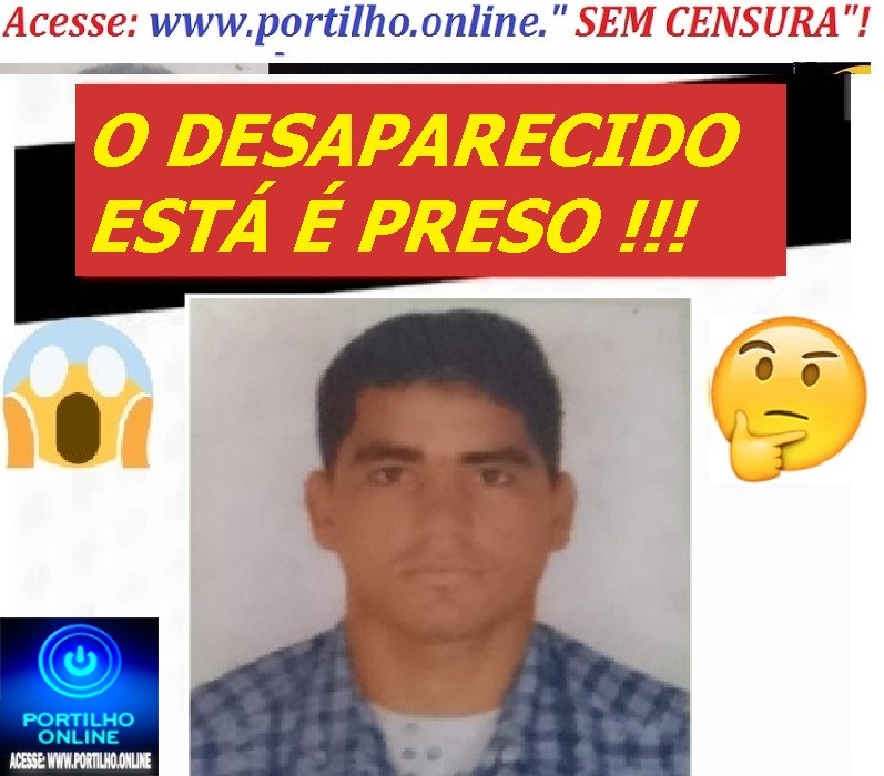 👉O ” MAMUTE” ELE ESTA PRESO!!! O DESAPARECIDO ESTÁ É PRESO !!! 🧐🤔⚰😱🚒🚓🕯⚰😮🤔😪 Fábio Dias Chaves, 32 anos ( vulgo- mamute 32 anos)