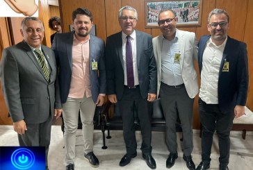 👉📢✍👍🤝🙌👏👏👏Secretário Pastor Alaércio e Vereador Professor Natanael em busca de melhorias em Brasília
