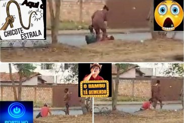 👉📢💥🚨😱🚓👊💥🕵🔍⚖🚔ASSISTA AO VIDEO DO CHICOTE ESTRALANDO CONTRA O HOMEM!!! Violência Inversa: Homem Sofre Agressão Pública no Bairro Enéas
