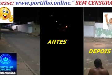 👉👏📢👍🤝🙏🙌🕯💡🔦🔋🕯Iluminação na Rua Portugal-bairro serra negra foi iluminada!! “Ai ô Portilho, agora está ótimo, se não fosse você estávamos no escuro até hoje”