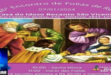 👉👏👍🙌🤝🙏🎹🥁🎧🎤🎻🎸ENCONTRO DE FOLIAS DE REIS NA CASA DO IDOSO DIA, 07/01/2024 NO RECANTO SÃO VICENTE!!!