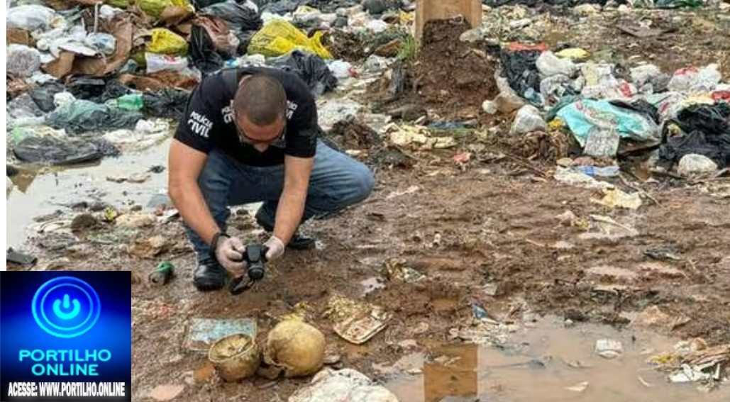 👉📢😱🤔🚨🚔🚒🚑☠⚰💣🔫🕯Polícia encontra três crânios humanos em 24 horas em cidade de MG