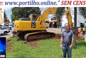 👉👍👏✍👊📌🚧🛑🚦🚏Secretário da SESTRAN Vilson Pinheiro fala sobre a reconstrução da rotatória do Posto Serra Negra