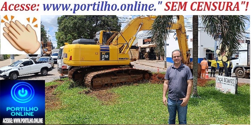 👉👍👏✍👊📌🚧🛑🚦🚏Secretário da SESTRAN Vilson Pinheiro fala sobre a reconstrução da rotatória do Posto Serra Negra