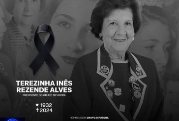 👉😰😪😔🕯⚰🕊💐🌻NOTA DE FALECIMENTO! Dona Terezinha Inês Rezende Alves( 91 anos).