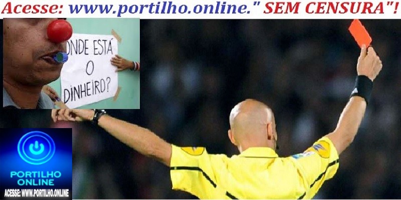 👉🤑👎💸💰💳💷💸💸⚽🏀🏈CARTÃO “VERMELHO”!!! Bom dia, Portilho. Gostaria da sua ajuda para divulgar a situação do não pagamento da arbitragem.