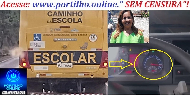 📢👀😱🚨🚔🚑⚖🚀✍😮🚍🚖CIDADE DE ESTRELA DO SUL!!! Motorista de ônibus escolar há 120 km por hora carregados de alunos. ( Vídeo).