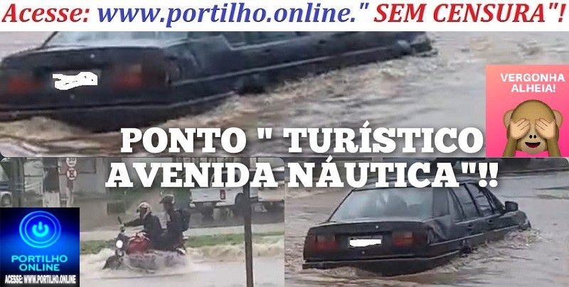  👉🚧🚨🗣👀⛈🌨☔🌦Avenida Náutica!!!! Alagamento, carros ilhados, pessoas cerceadas do seu direito ir e vir.