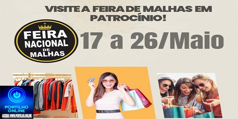 👉📢👏🙌✍👜👛🧥👕👖👗👙👘👚🧢👓A FEIRA NACIONAL DE MALHAS ESTÁ EM PLENO FUNCIONAMENTO em PATROCINIO NO BRETAS!