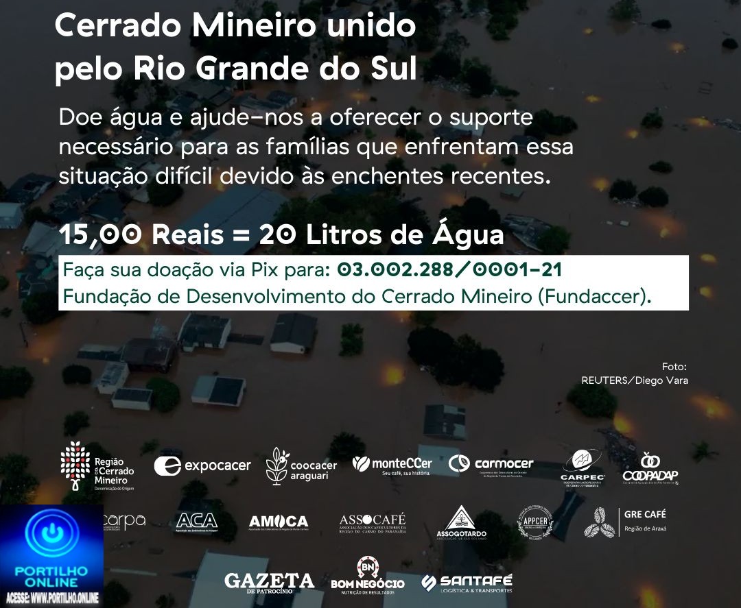 Campanha “Cerrado Mineiro Unido pelo Rio Grande do Sul