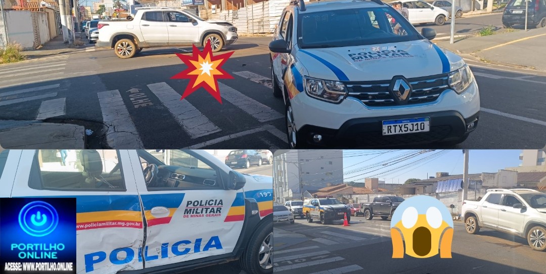 📢🚨🛑🛜💀🛻🚑🚒🚂Bateram na Política!!!! Toro da chifrada na viatura da Polícia Militar