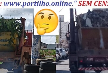 👉📢😱🤬🚧🚦👊Caminhões dos Caçambões Circulam sem Lona de Proteção e Fiscalização é Questionada