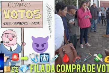 👉🏻🚨➡🩺🩻💉🩸🦽🩼💸💰💳💴⚖💎 FILA DA COMPRA DE VOTO$ ” O PIOR 🕶🕵️‍♀️🔎CEGO É AQUELE QUE NÃO VÊ!