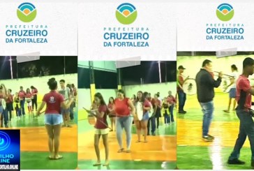 👉👍🤝👏🥁🥇🏆🎼Fanfarra Municipal realizou um animado ensaio na Escola Municipal Major Custódio Pereira, em Cruzeiro da Fortaleza
