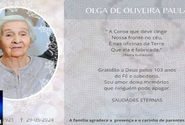 👉📢⛪🕍💒MISSA DE 7 (sétimo)👉🙌😪⚰🕯🙏Missa de sétimo dia! A família da Sra. Olga de Oliveira Paula (Olga Nunes. hoje terça-feira, 04/06/2024 na Igreja Nossa Senhora de Fátima.