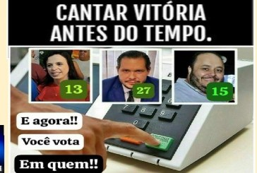 👉🧐❓🕵️‍♀️🔍🔎😱✍🤔👀📌Eleições Municipais: Não Se Pode Cantar Vitória Antecipada