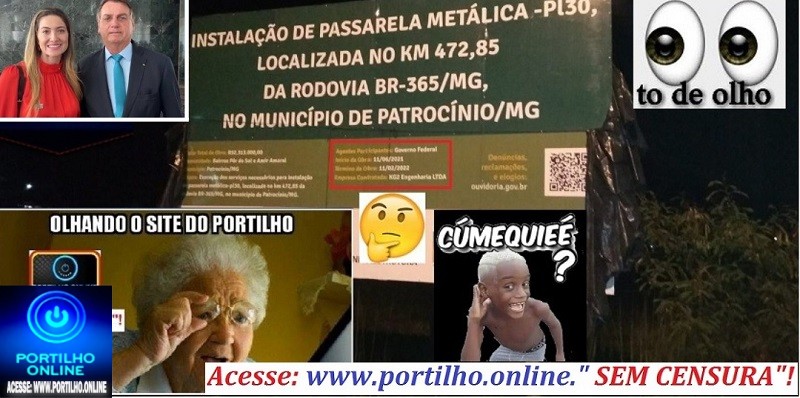 👉CADÊ A “PÍNGUELA”🧐🙄💵💸😳🤔🚦🚧😎👀PASSARELA!!! QUEM VAI PASSAR NA PASSARELA???OS MORADORES DOS CONGONHAS E AMIR AMARAL ESTÁ ESPERANDO!!!