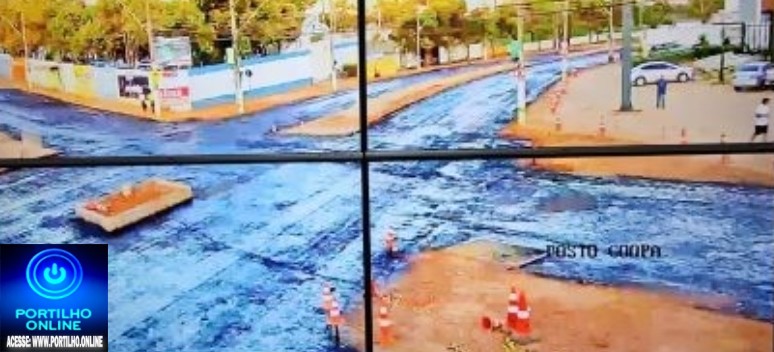 📢👉🚧🛑🚦🚏🕵️‍♀️🔍❓SESTRAN INFORMA… Cruzamento das Avenidas Faria Pereira com a FINADA avenida náutica finalmente será asfaltada