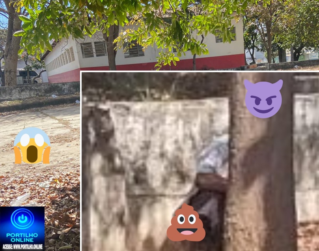 👉📢🚨🚔⚖🚓🤔❓📽🎞📹📽Policlínica🎥 abandonada!!!Homem é flagrado ” soltando o💩👹👺 barro 💩💩