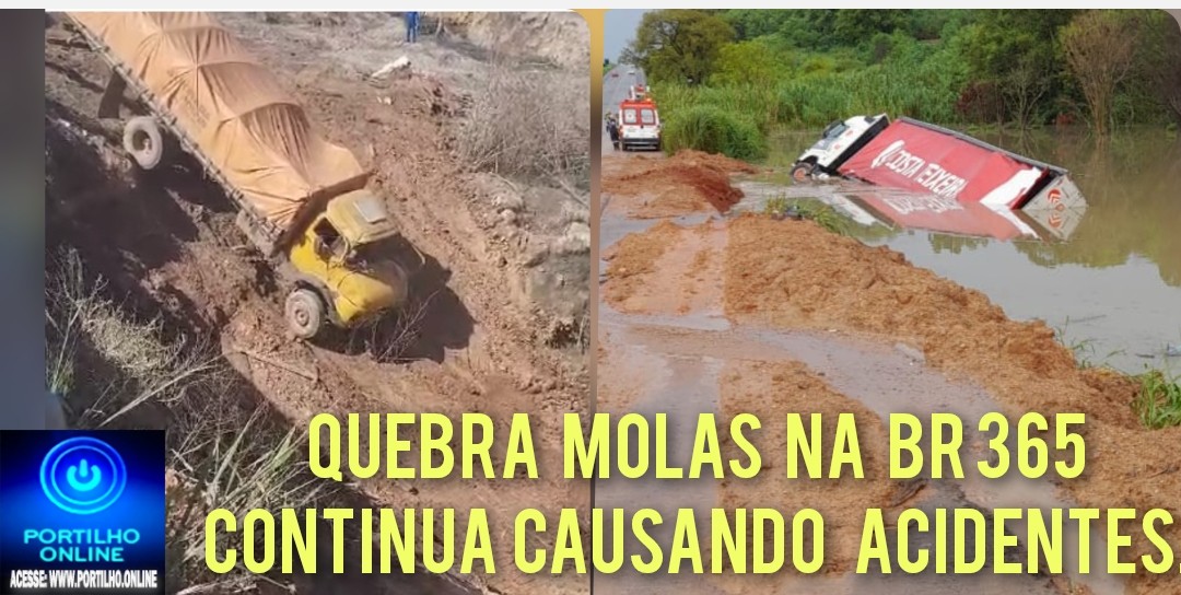 👉🚨🚦📢🚧😡🚧🚛🚚🚒🚑Caiu caminhão 🚚 😔 dentro da lagoa na BR 365. 🚛 🚚