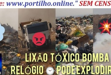 💣 LIXÃO TÓXICO BOMBA 💣 RELÓGIO ⌚ PODE EXPLODIR💥🔥🌪💨😱📢⚖🤔🤧😷🤮💨🌪*LIXÃO DE PATROCÍNIO CONTAMINA TODA A CIDADE.*