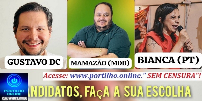 📢👀😡🧐👉❓⁉✍🤔🗳 Urna ⚱ 🗳 Eleições Municipais: Três Candidatos Lançados