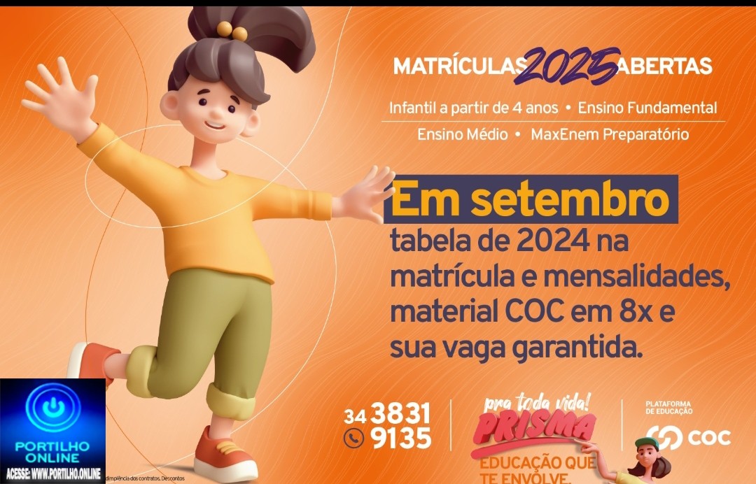 👉🤝✍📏✂✂📍🖇📌Vencedores ConCOC Prisma têm 70% de desconto nas mensalidades 2025.