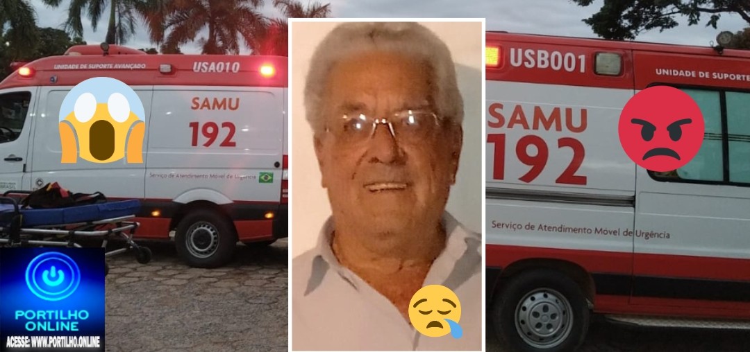 📢 OMISSÃO DE SOCORRO!!!👉❓🕵️‍♀️🔎🤔🚨🧐⚖🚒🚑SAMU nega socorro a um idoso e ele morre 🕯⚰🕳