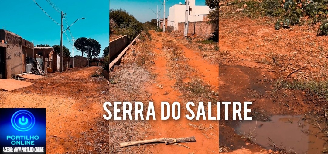 👉📢👍📢🤢🌼💐DESCASO TOTAL EM SERRA DO SALITRE: O POVO NÃO AGUENTA MAIS!