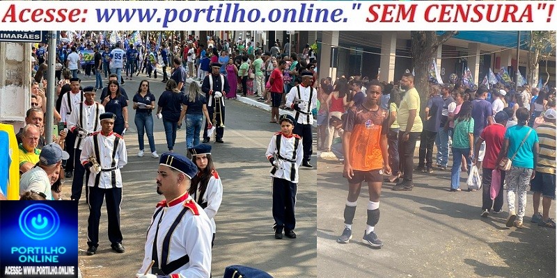 O Desfile de 7 de setembro foi muito bem organizado e realizado.