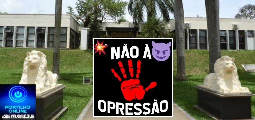 👉📢👿👹👺👎🐀💰🕵🔍🚨⚖🚀Opressão e os encurralado$! “Portilho faz uma postagem sobre os funcionários contratados estarem sendo encurralados para votar”