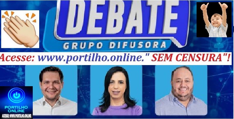 👉👀👏🙌👍👊✍👏👏👏👏Debate da Difusora foi realmente espetacular! A organização impecável, a condução precisa do mediador José Antônio