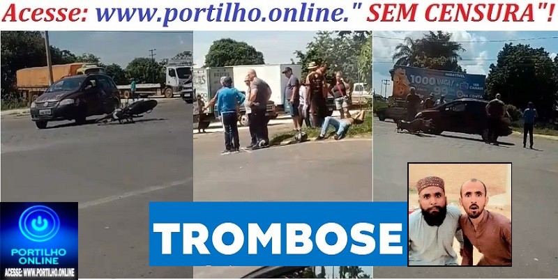 👉📢🚨🚔❓🚧🚦🛑🚒🚑🚐🚨PIMBA! TROMBOSE! Em frente à Auto Elétrica Paraíba – Avenida Faria Pereira