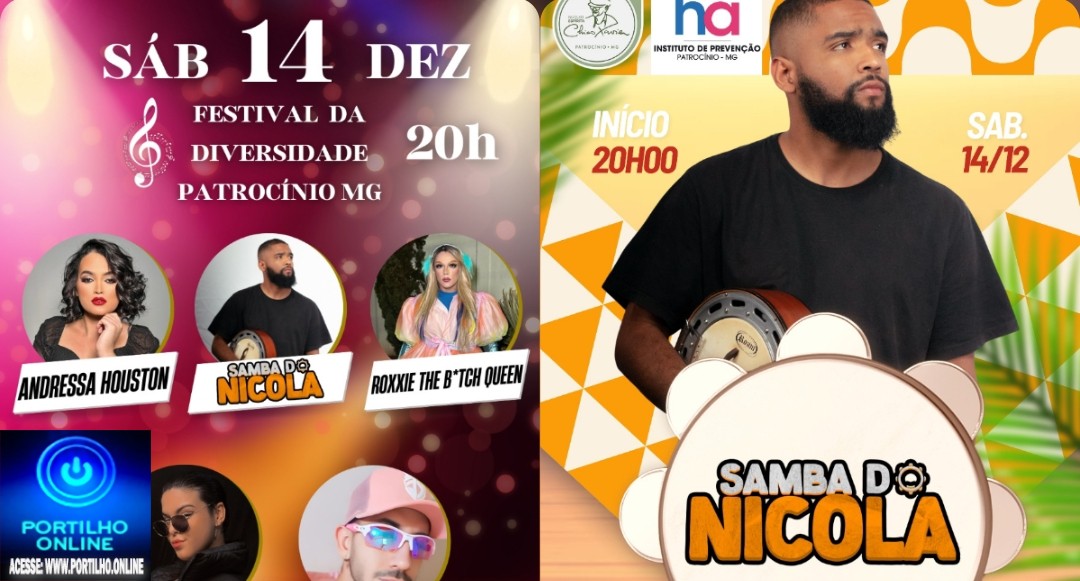 👉📢🙏👏🙌🎭🤹🏾💌🎉🎊O Festival Diversidade é neste sábado 14 no PTC.”Venha fazer parte dessa festa de resistência e alegria”!