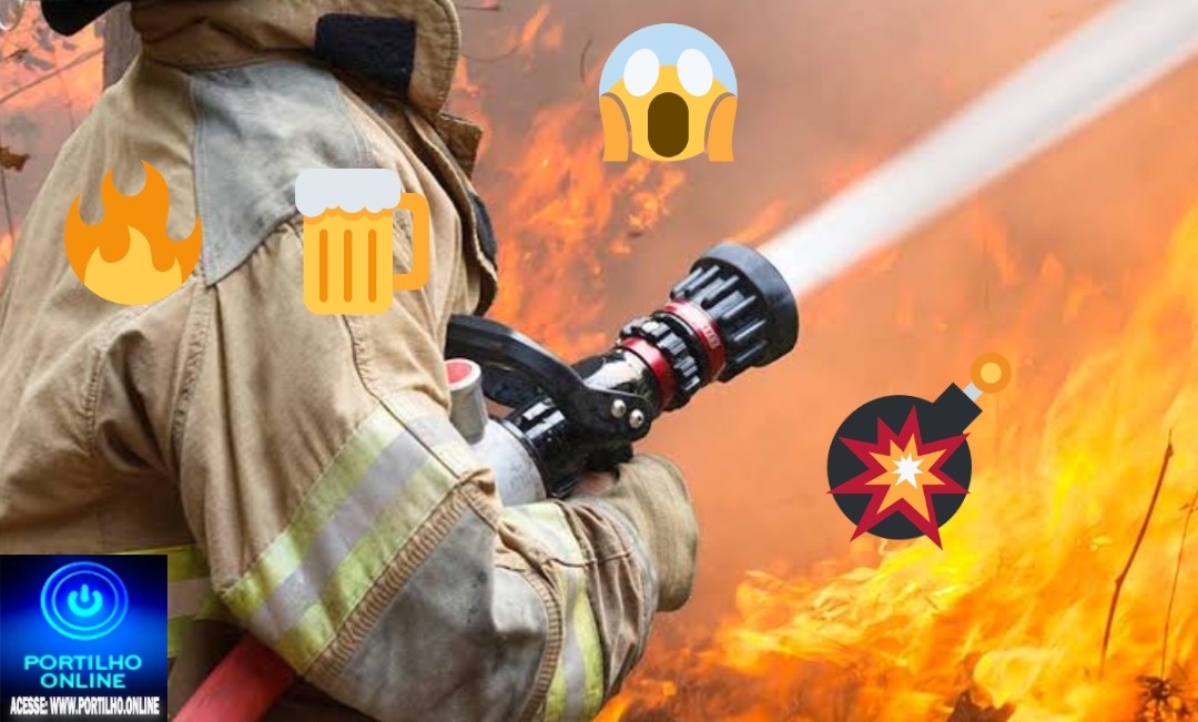 Bom dia Portillho Incêndio no disk cerveja do Renatinho