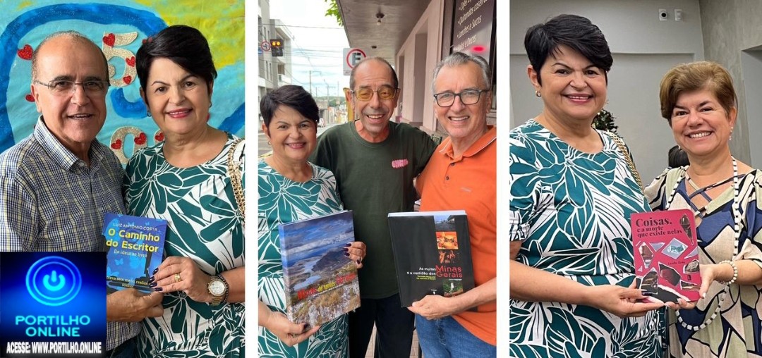 👉🤝👏👍🙌📌📚*Próxima Secretária de Cultura Ana Valéria e Vice-Prefeito eleito prestigiam Lançamentos de Livros de 3 escritores Patrocinenses*