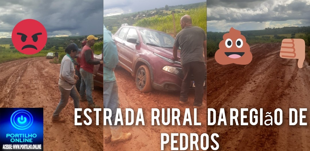 📢🕳📢🐭🐀🗣👎🚧Portillho olha aí a situação das estradas rurais na região de Pedros deixado pelo pezão e o deró