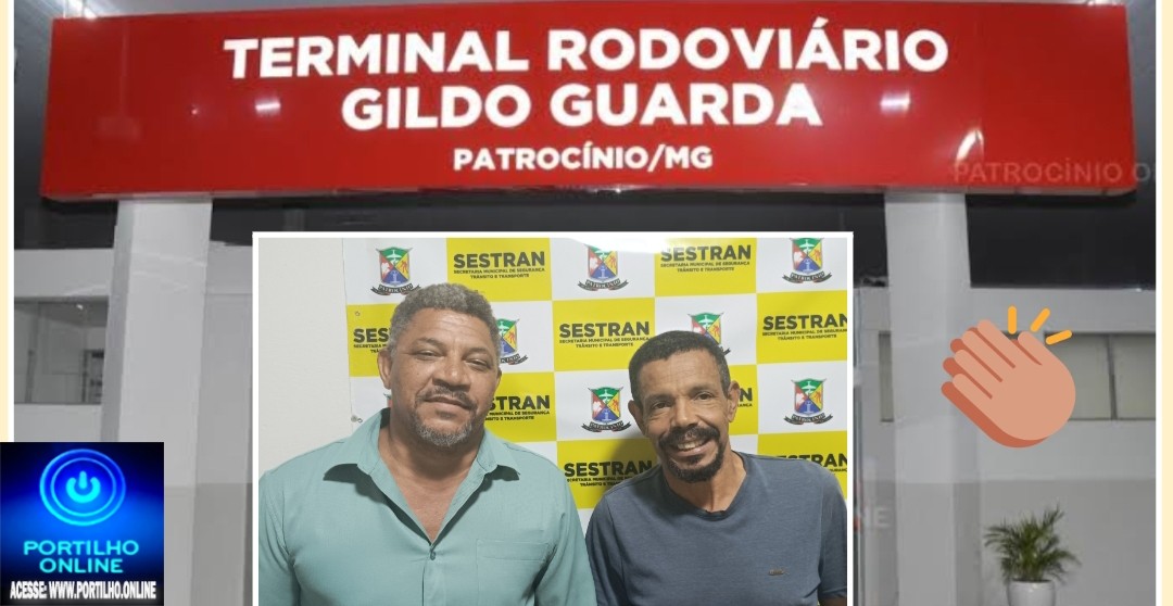 👉🫵👉📢👊👏🚧👍Rodoviária de Patrocínio tem novo supervisor