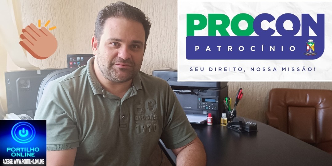 👉📢👊👍🤝🤙🔍🕵🔎Erick Fernando é nomeado superintendente do Procon Municipal